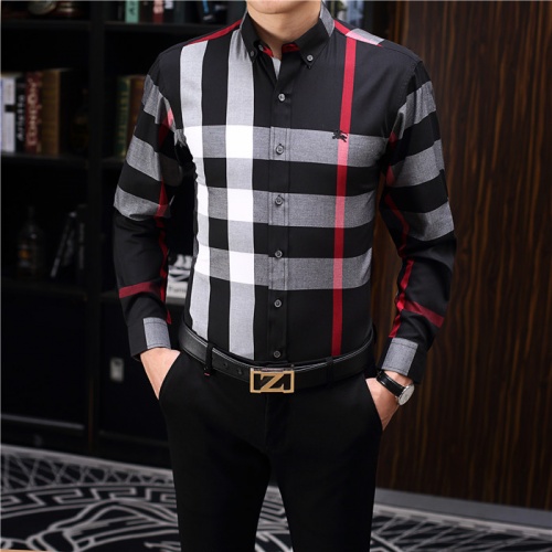 Burberry Shirts Long Sleeved Polo For Men #755116 $38.80, Wholesale ...