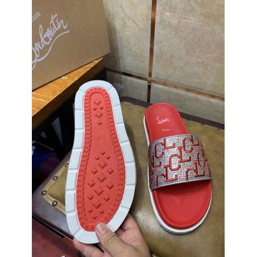 Christian Louboutin CL Slippers For Men #759141 $65.96, Wholesale ...