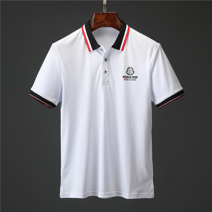 Moncler T-Shirts Short Sleeved Polo For 