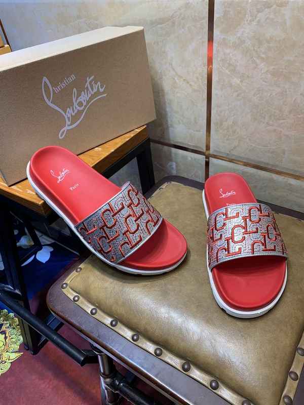 Christian Louboutin CL Slippers For Men #759141 $65.96, Wholesale ...