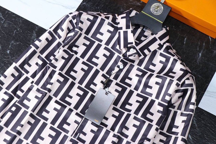 Fendi Shirts Long Sleeved Polo For Men #761467 $40.74, Wholesale ...