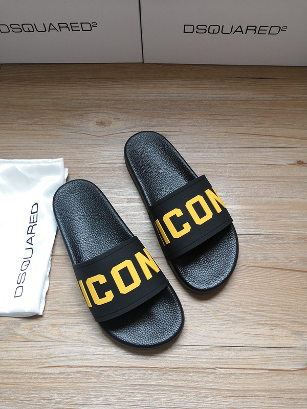 dsquared icon slippers
