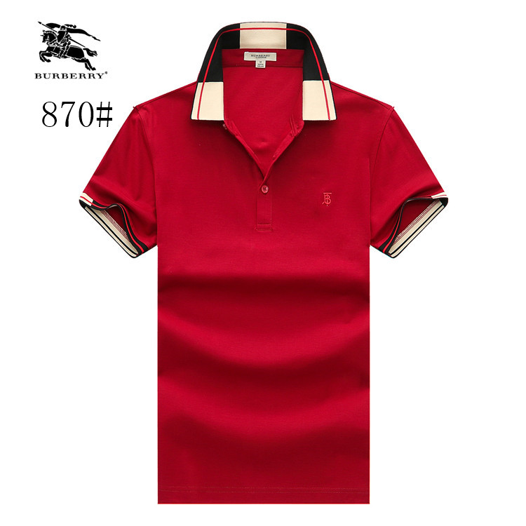Burberry T-Shirts Short Sleeved Polo 