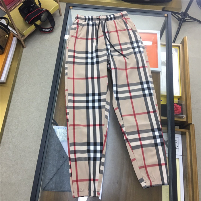 burberry pattern pants