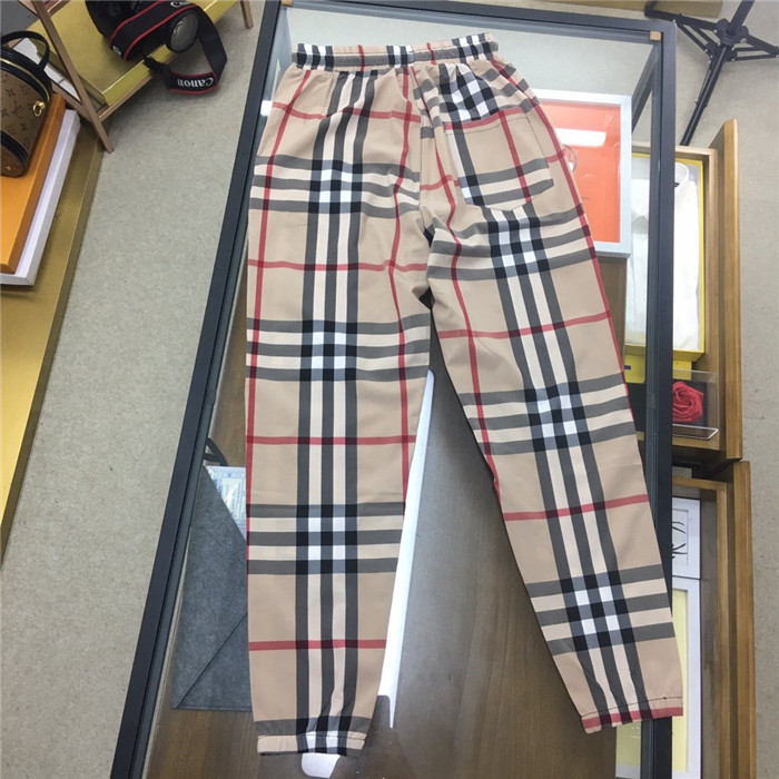 burberry plaid pants replica