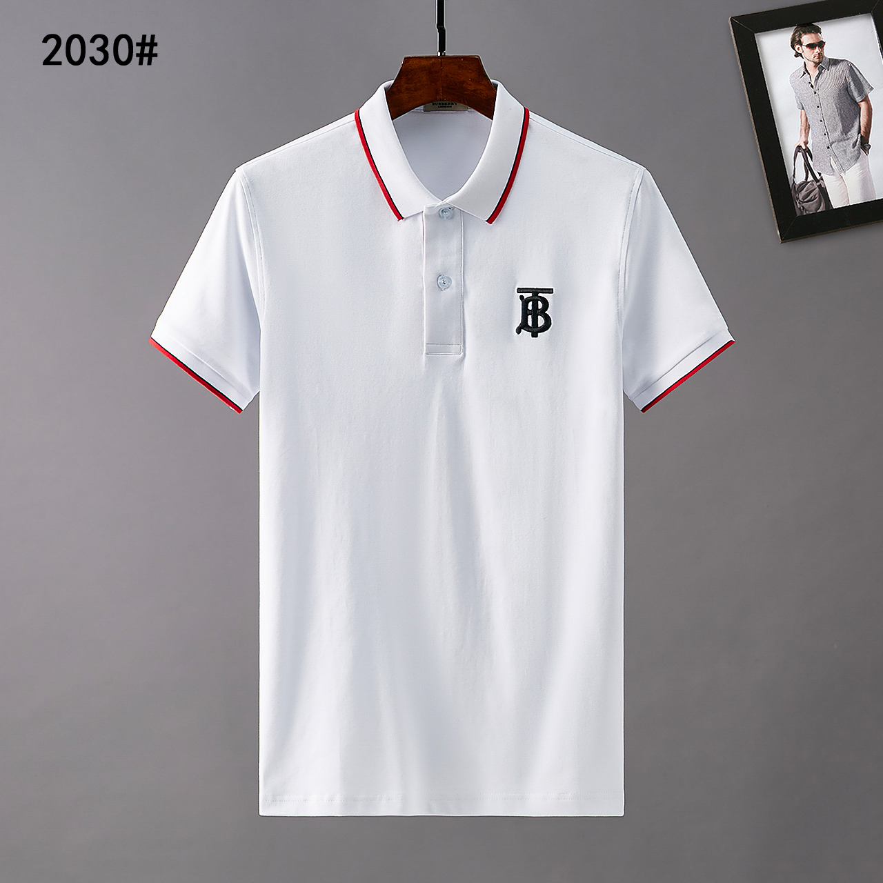 Burberry T-Shirts Short Sleeved Polo 