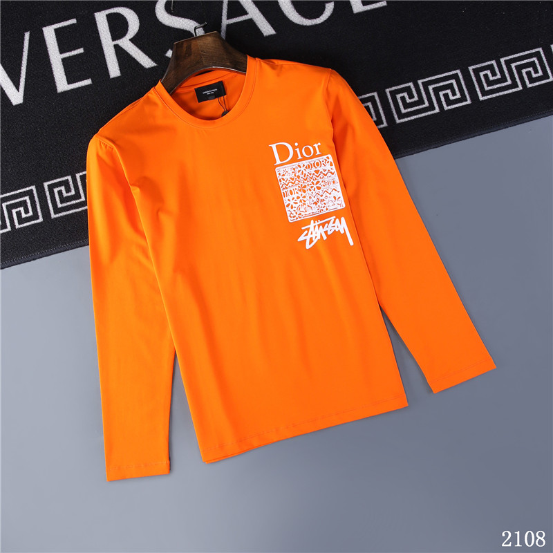 Christian Dior T-Shirts Long Sleeved O-Neck For Men #799641 $32.98 ...
